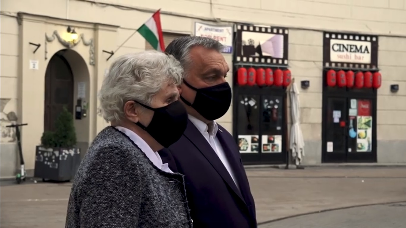 Wittner Máriával emlékezett a hősökre Orbán Viktor (VIDEÓ)