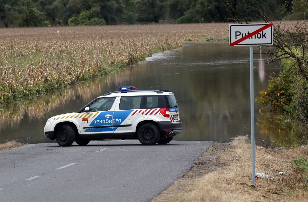 Levonul az árhullám az észak-magyarországi folyókon