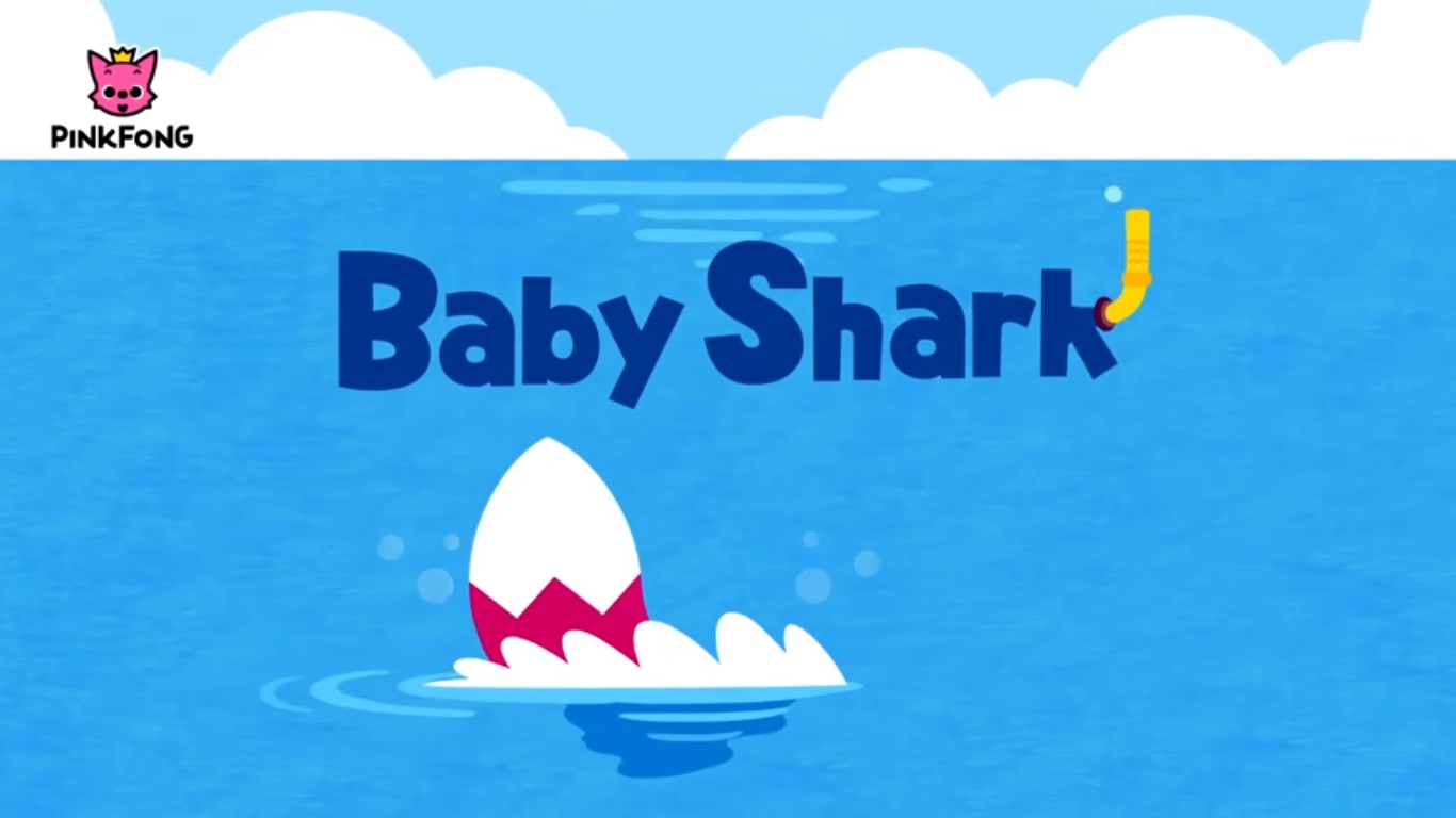 A Baby Shark minden idők legnézettebb YouTube-videója