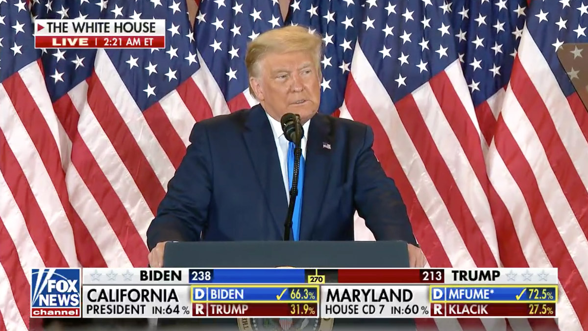 Trump már most kijelentette: megnyerte a választást