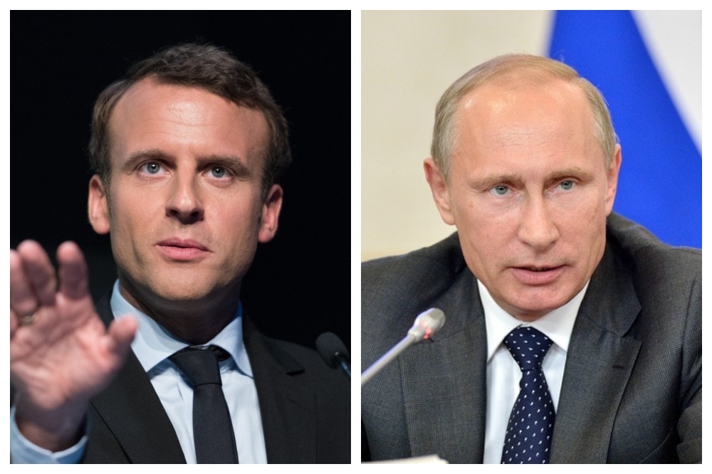 Telefonon egyeztetett Putyin és Macron