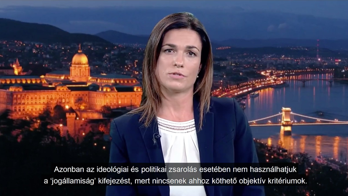Varga Judit interjút adott a BBC-nek (magyar felirattal)