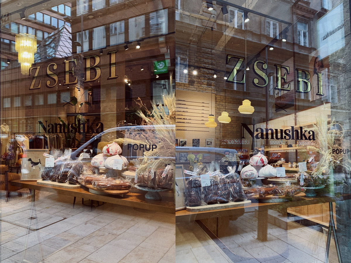 A Nanushka budapesti üzlete, egyben kávézója új együttműködésbe kezd