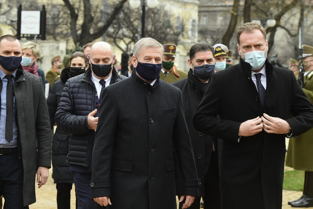 Benkő Tibor horvát kollégájával tárgyalt