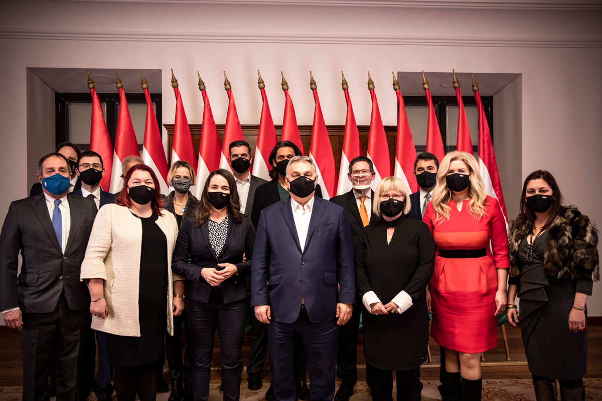 Orbán Viktor a Fidesz EP-képviselőivel egyeztetett