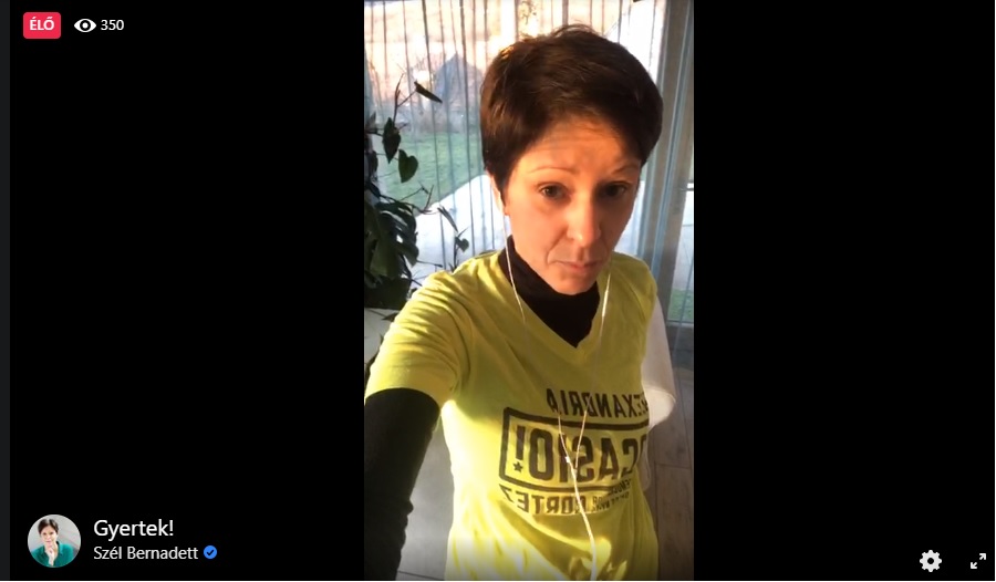 Varga Judit: Szél Bernadett nem elég bátor ahhoz, hogy megismerje a valóságot