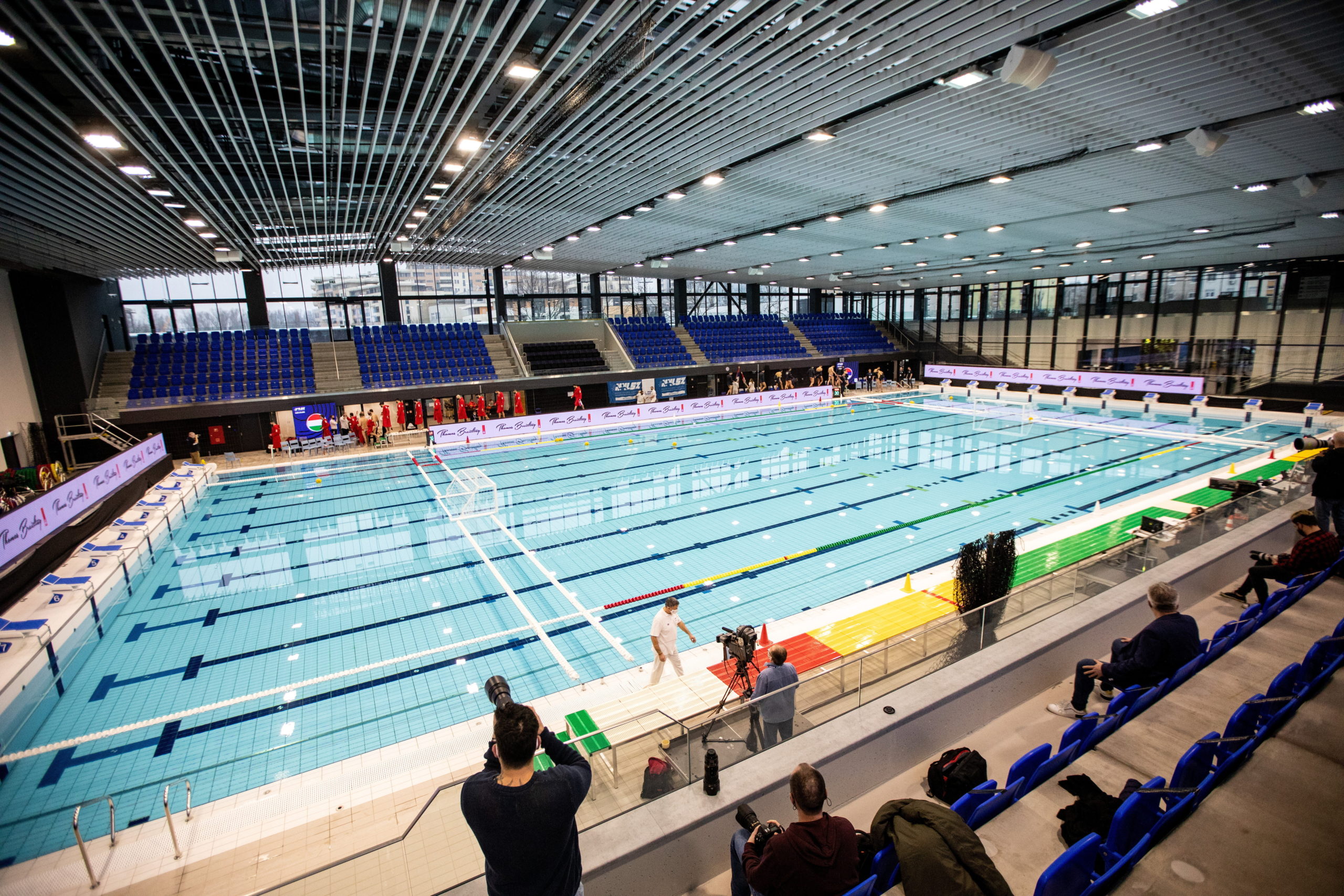 Átadták a szegedi fedett sportuszodát