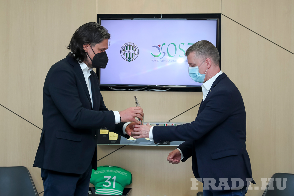 Megkapta a rangos elismerést a Fradi