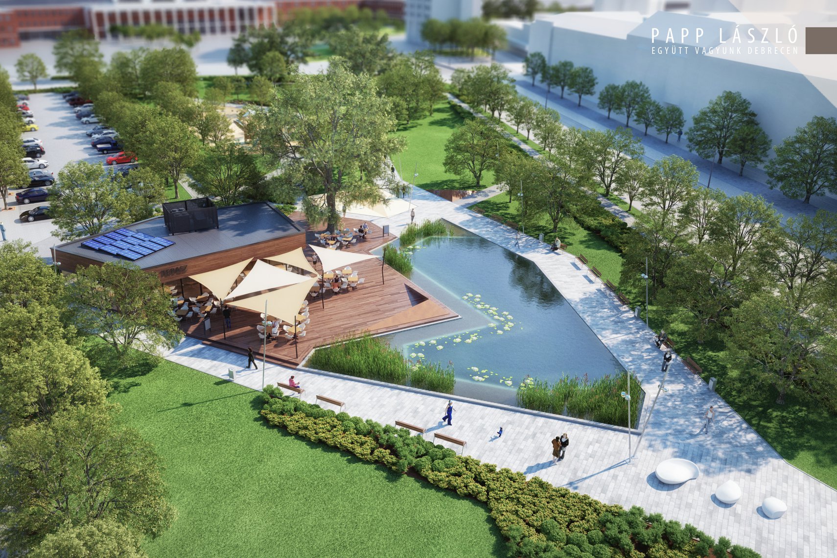 Teljesen megújul Debrecen egyik legrégebbi parkja