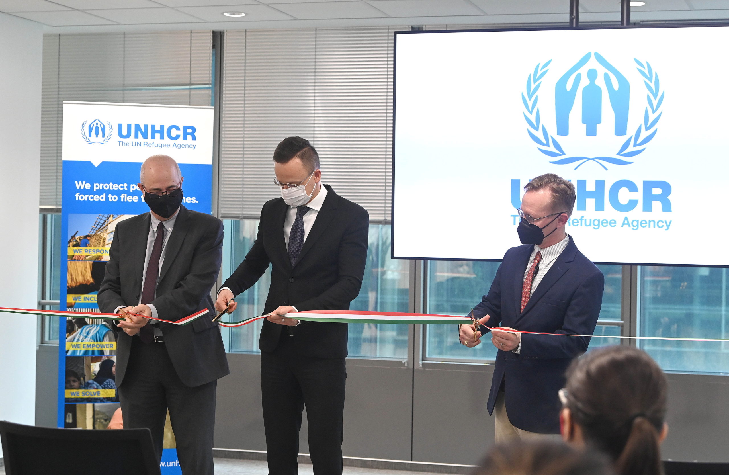 Átadták az ENSZ Terrorizmus Ellenes Hivatalának új irodáját Budapesten