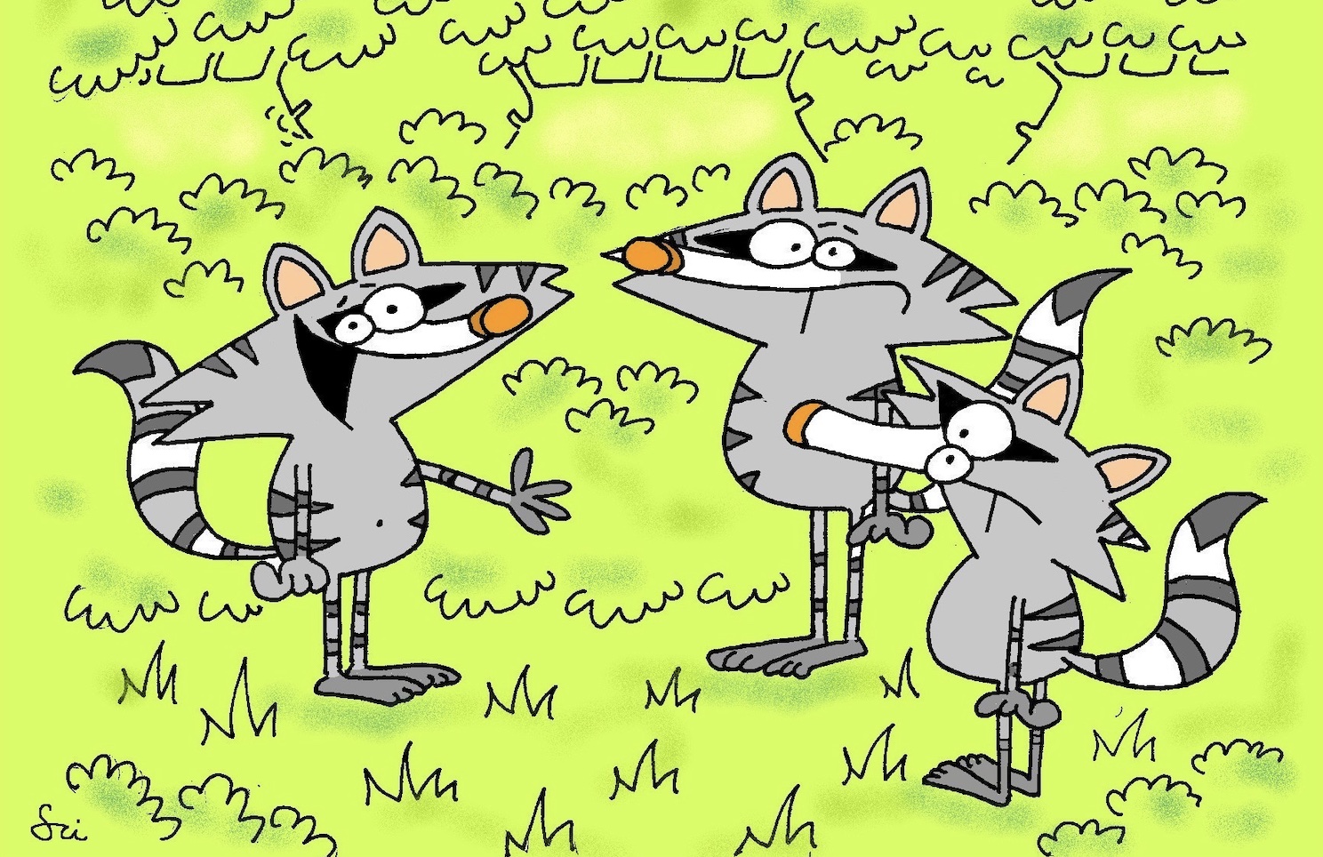 Boldog mosómedve: munka a Jobbiknál