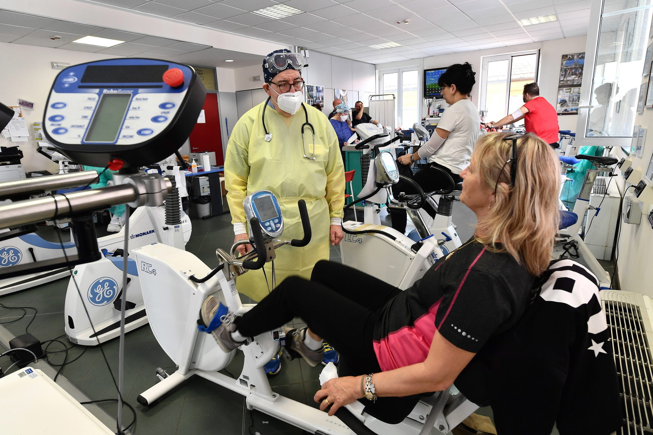 Korábbi fertőzöttek rehabilitációja Genovában