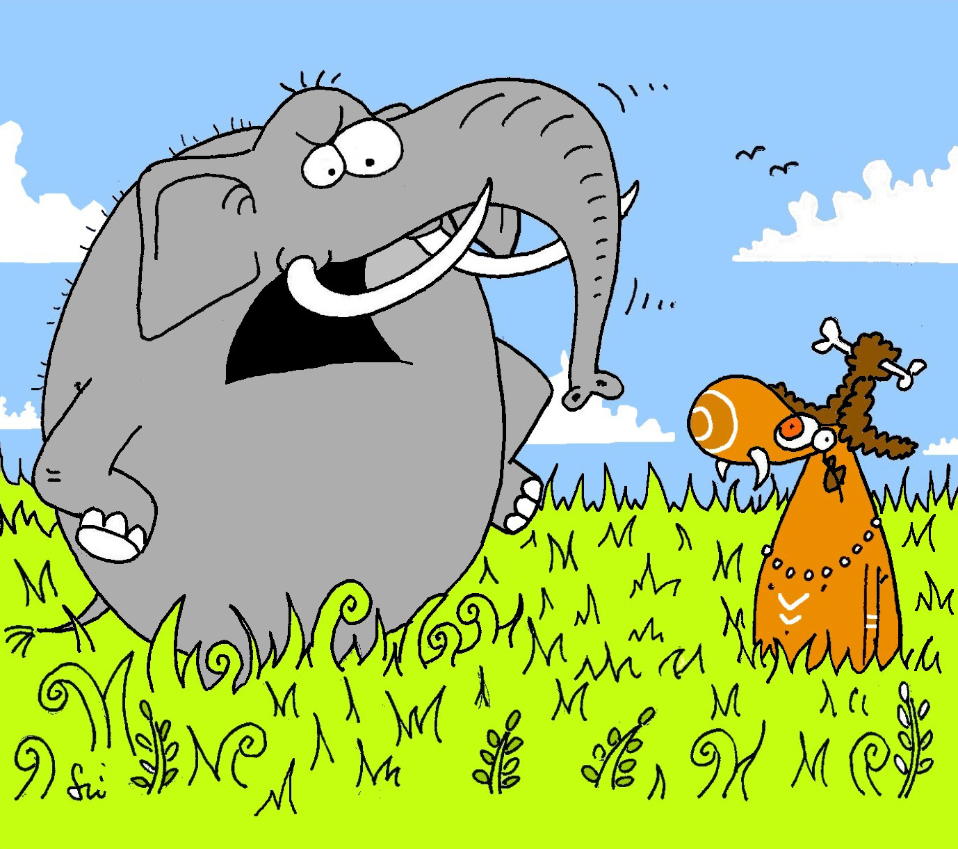 Rasszistagyanús elefánt