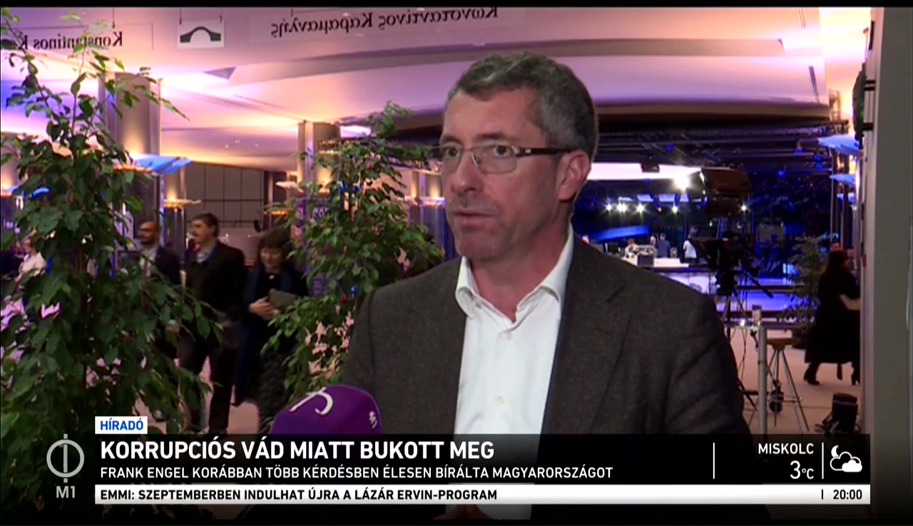 Korrupcióba bukott bele a magyar kormányt korrupcióval vádoló képviselő
