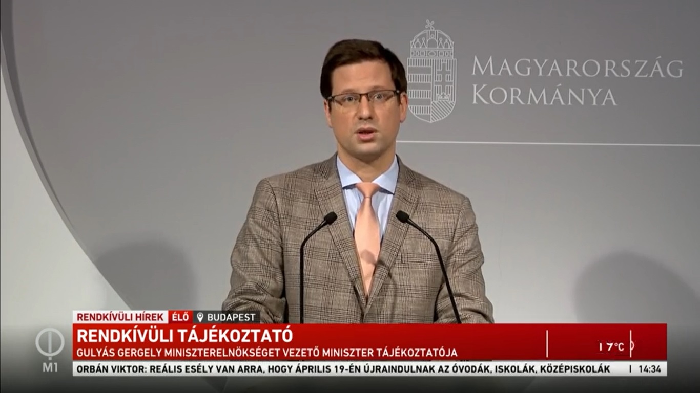 Az új szabályokról beszélt Gulyás Gergely