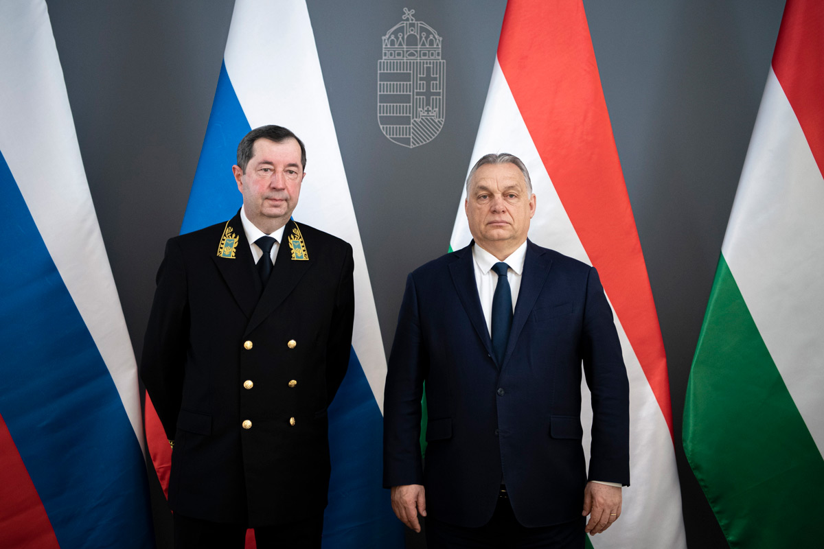 Orbán Viktor fogadta Oroszország búcsúzó nagykövetét
