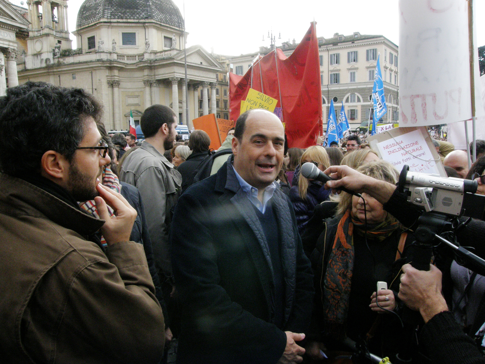 Bejelentette lemondását az olasz baloldal vezetője