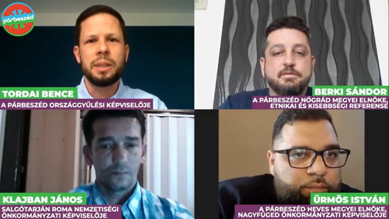 Tordai Bence most a cigányságot szeretné megszólítani