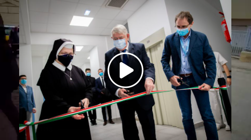 Poszt-Covid-részleget adtak át a Budapesti Szent Ferenc Kórházban