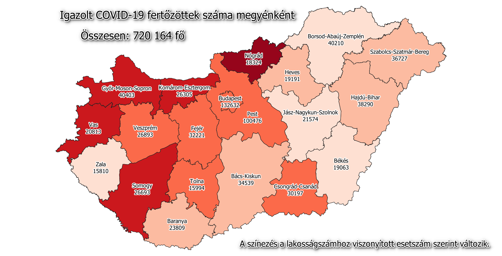 Hatezer közelében az új fertőzöttek száma hazánkban