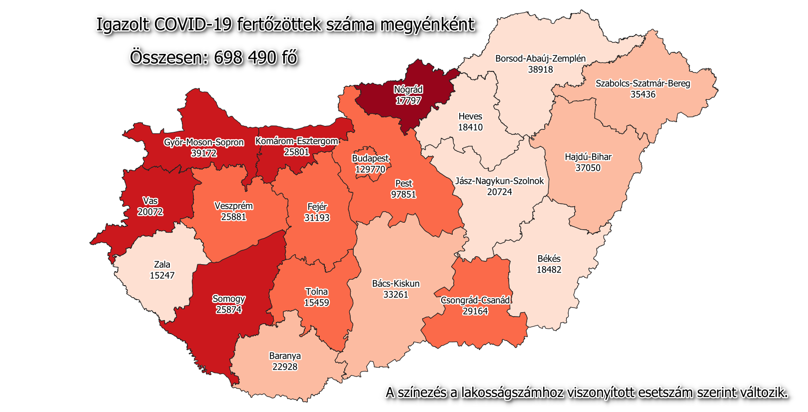 Ötezer közelében az új fertőzöttek száma hazánkban