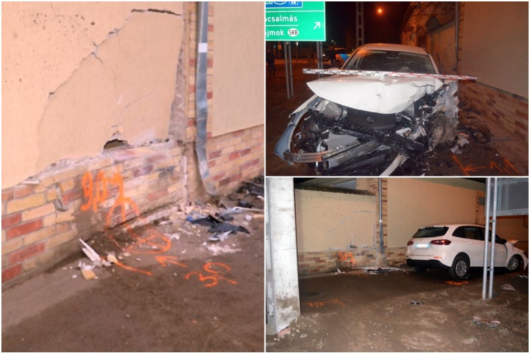 Négy migráns és egy embercsempész a lopott autóban