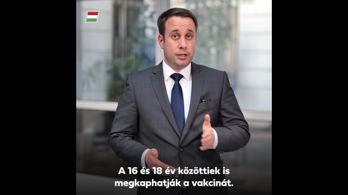 Újabb szakaszba léptünk: a 16-18 év közöttiek is megkaphatják a vakcinát