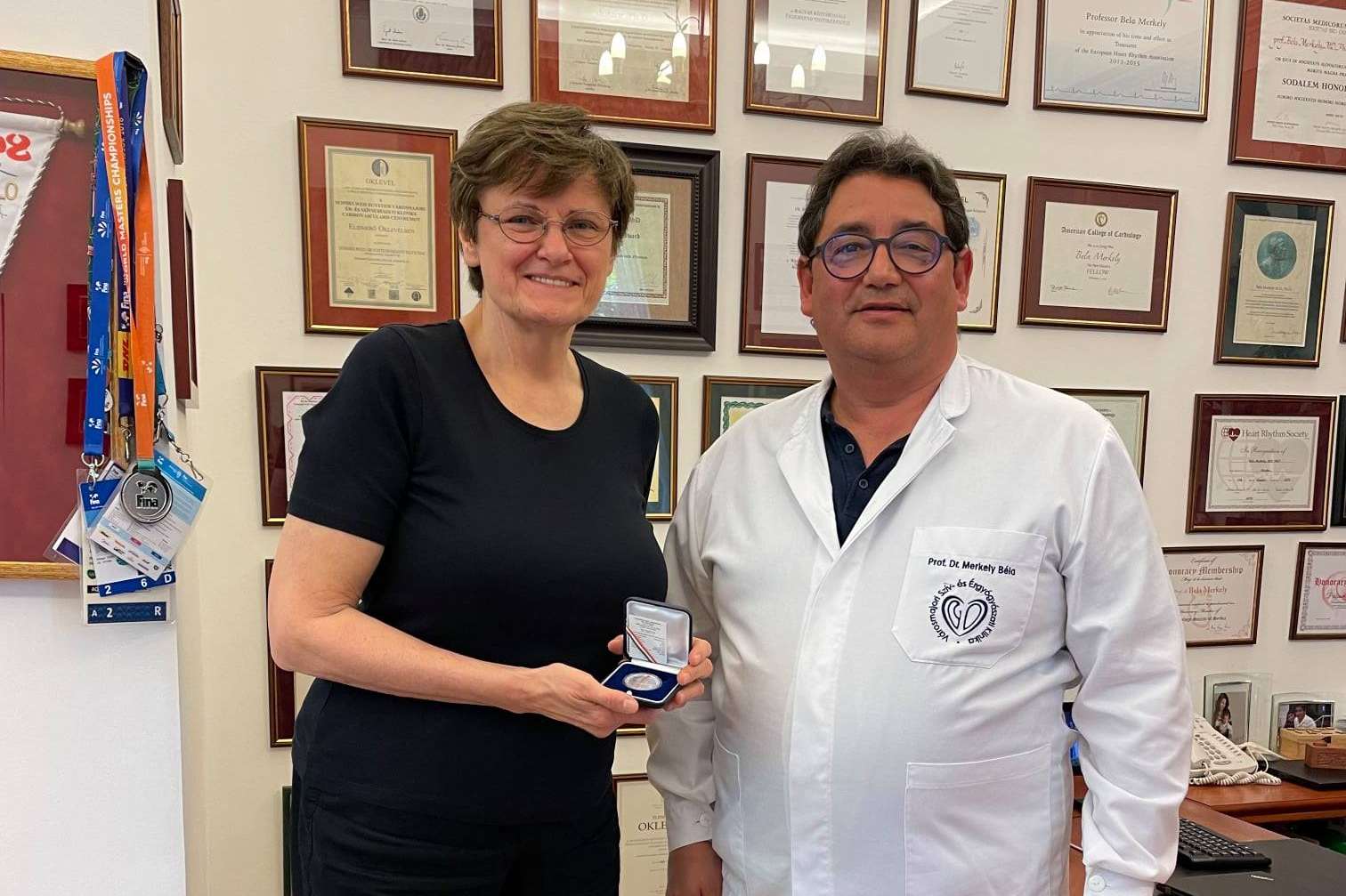 Tudományos együttműködésre készül Karikó Katalin és Merkely Béla