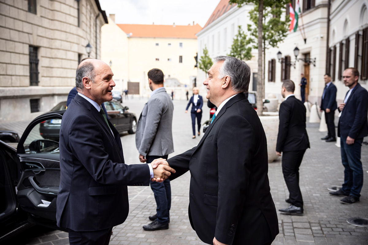 Orbán Viktor Wolfgang Sobotkával tárgyalt a Karmelitában