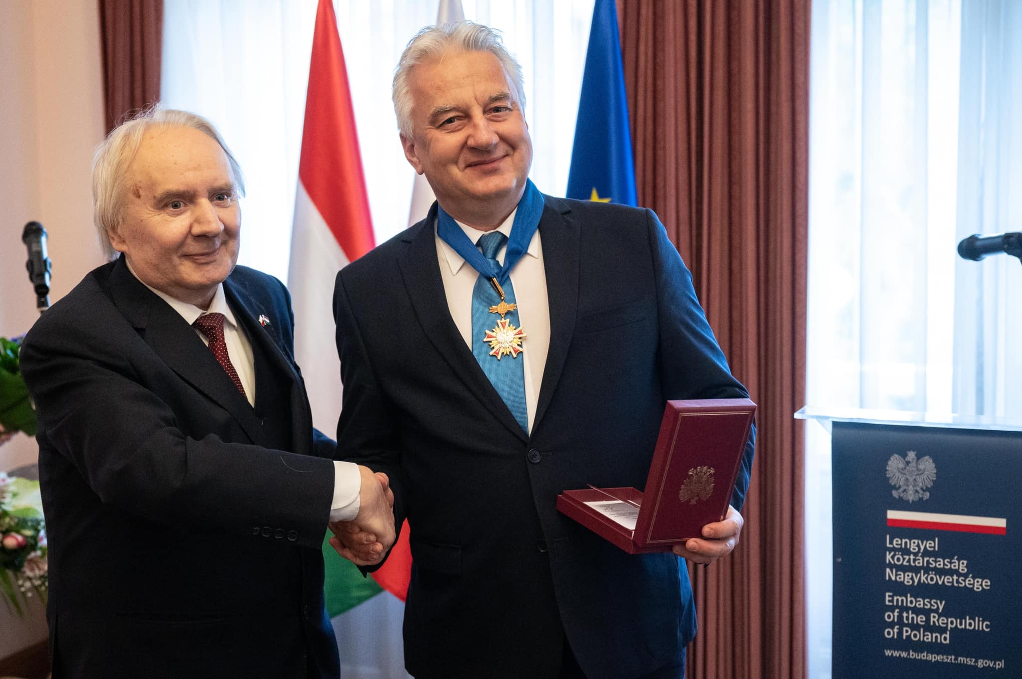 Magas lengyel állami kitüntetést kapott Semjén Zsolt