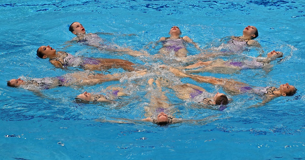 A magyar szinkronúszó csapat