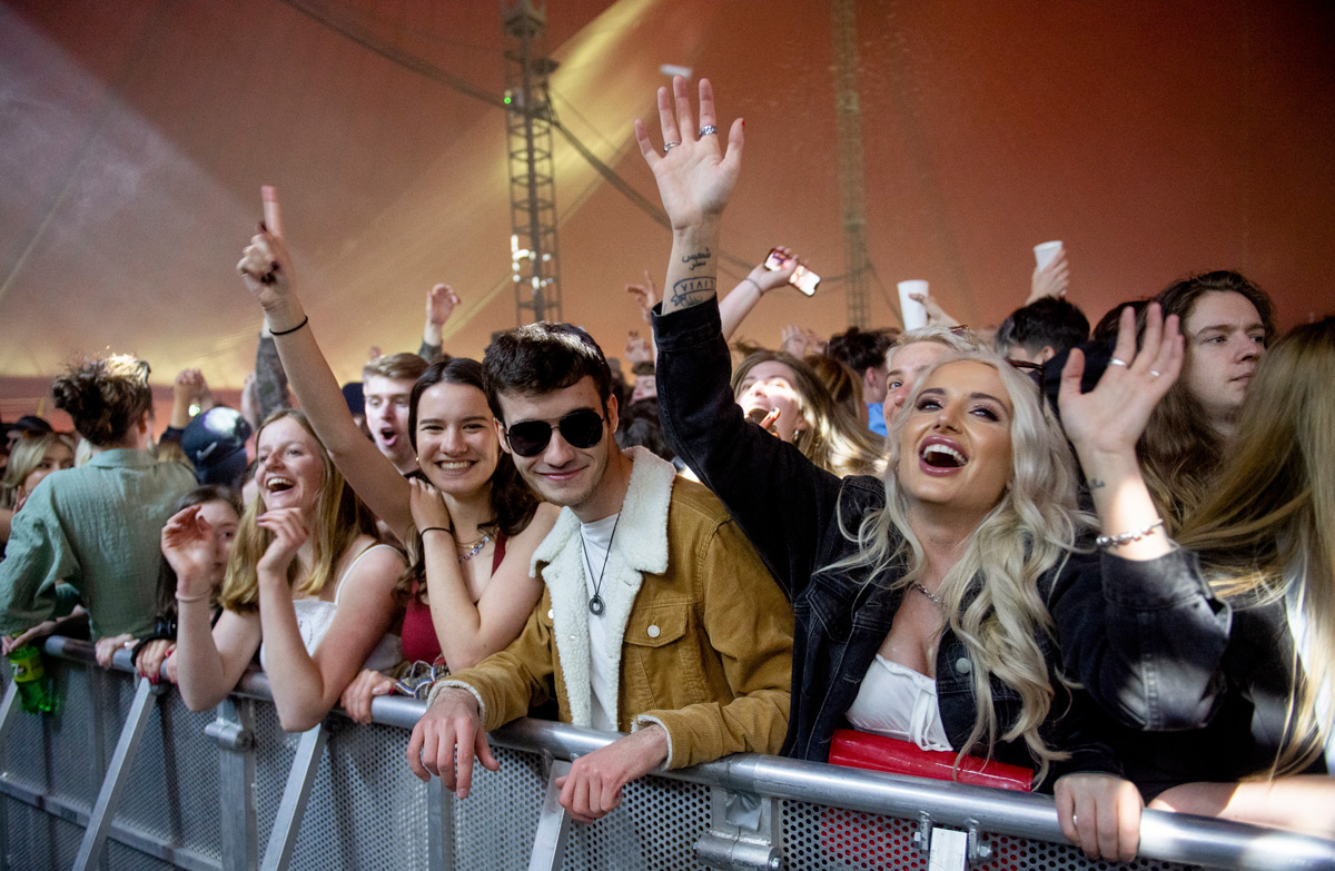 Az első szabad fesztivál a járvány kitörése óta