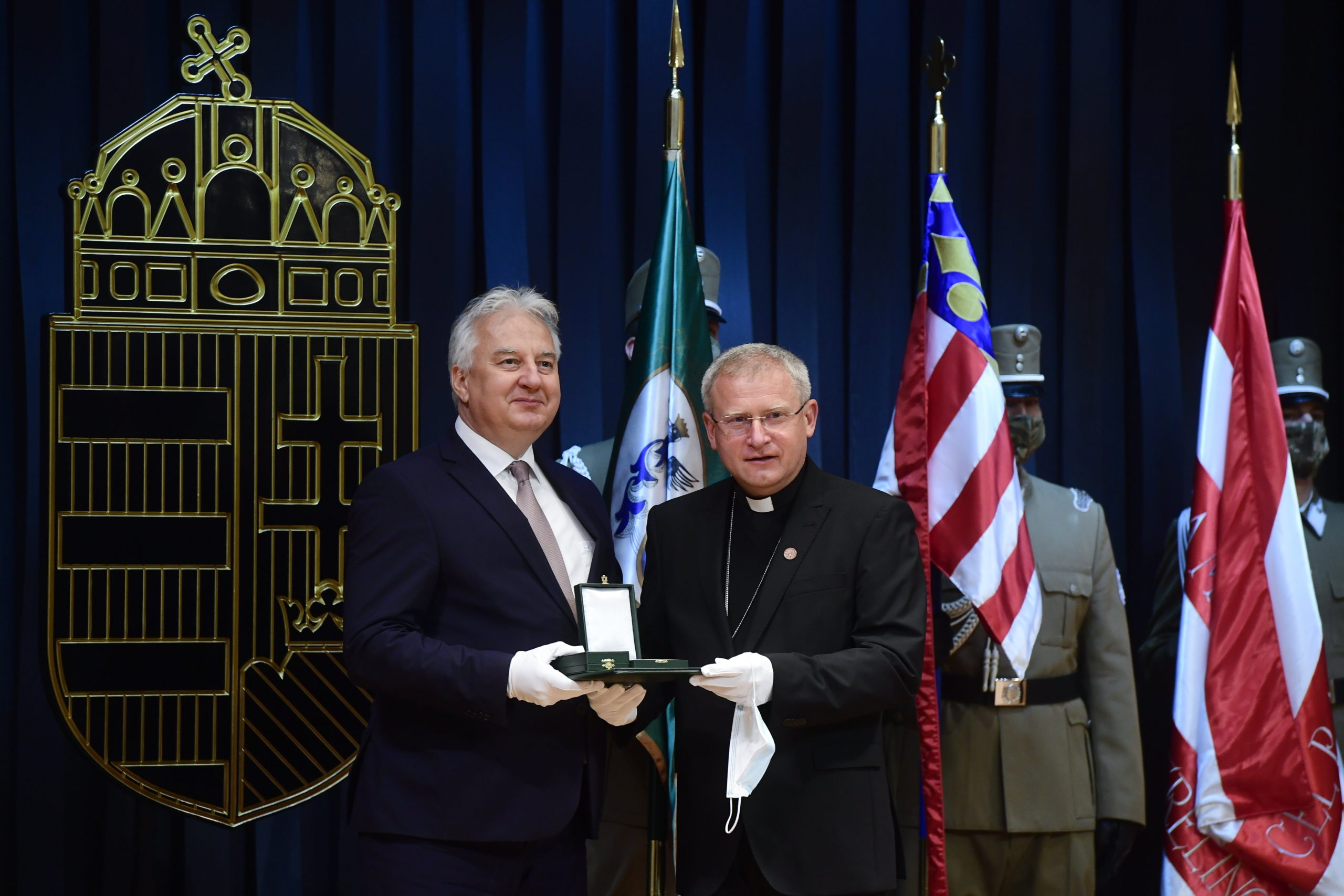 Bepótolták a járvány miatt március 15-én elmaradt kitüntetés-átadást