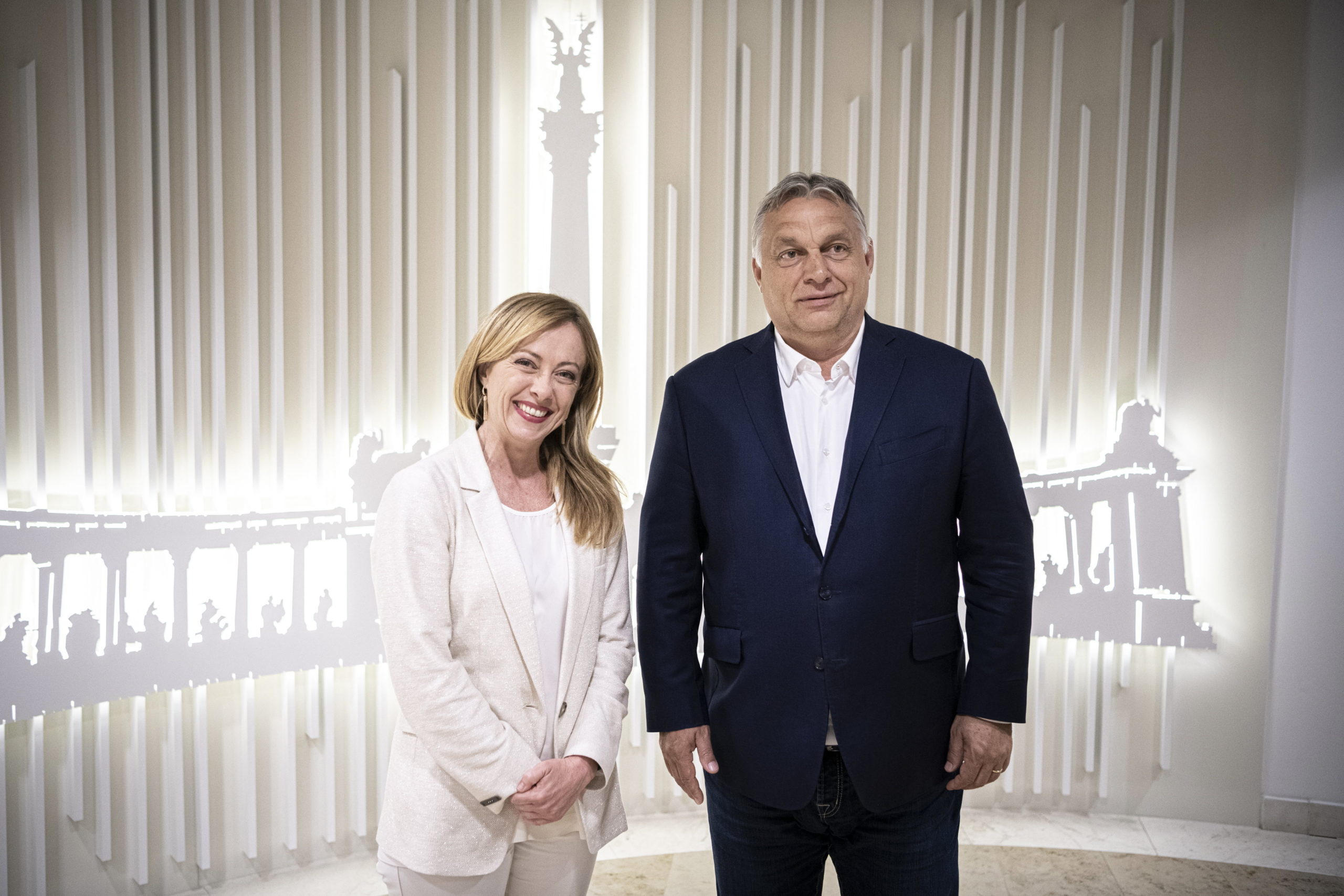 Orbán Viktor Giorgia Melonival tárgyalt Brüsszelben