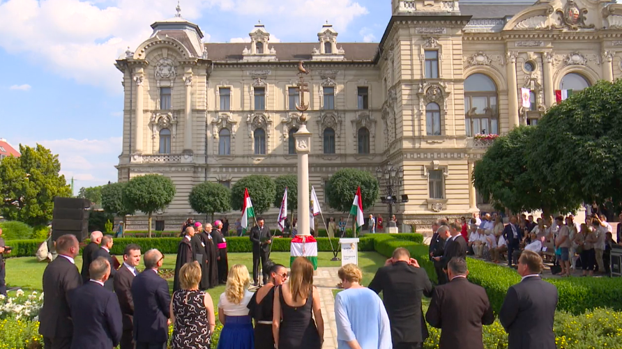 Felavatták a Győr-keresztet