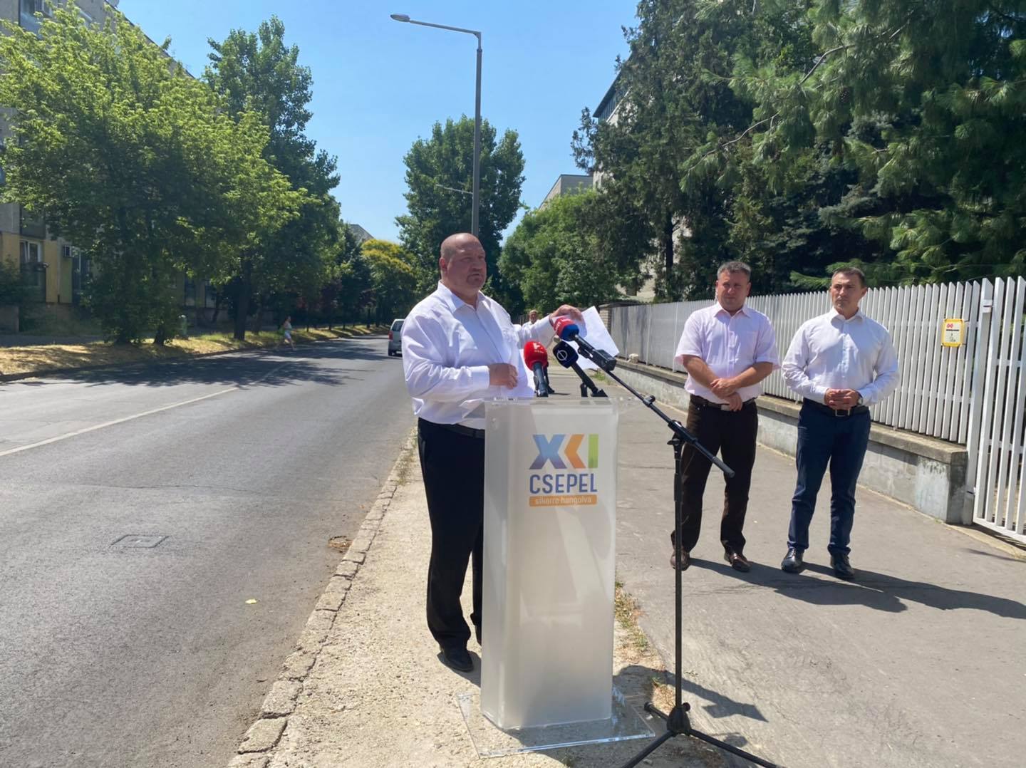 Németh Szilárd: a főváros helyett a kormány újítja fel a csepeli utakat