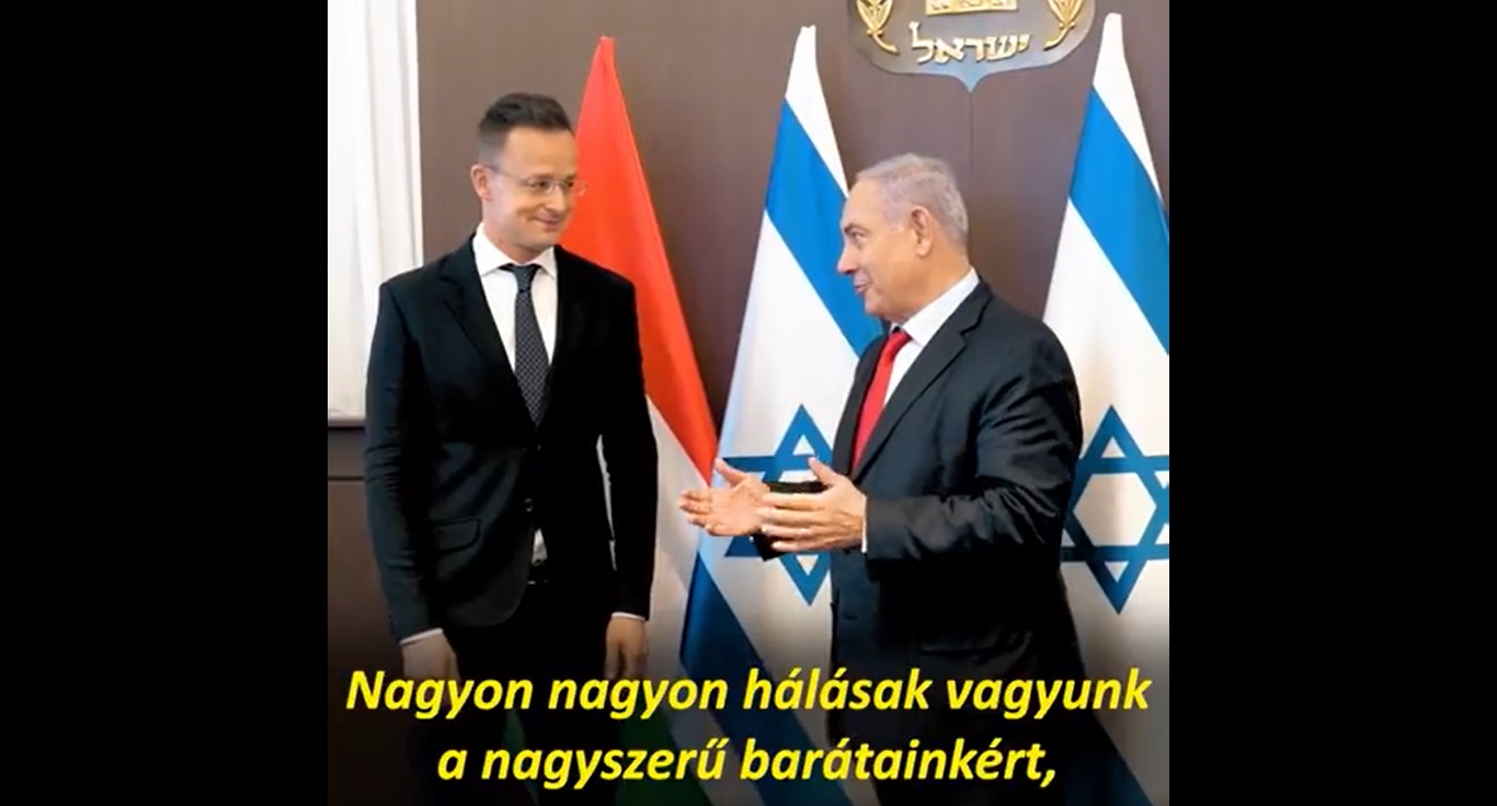 Szijjártó Péter: Magyarország kiáll Izrael mellett
