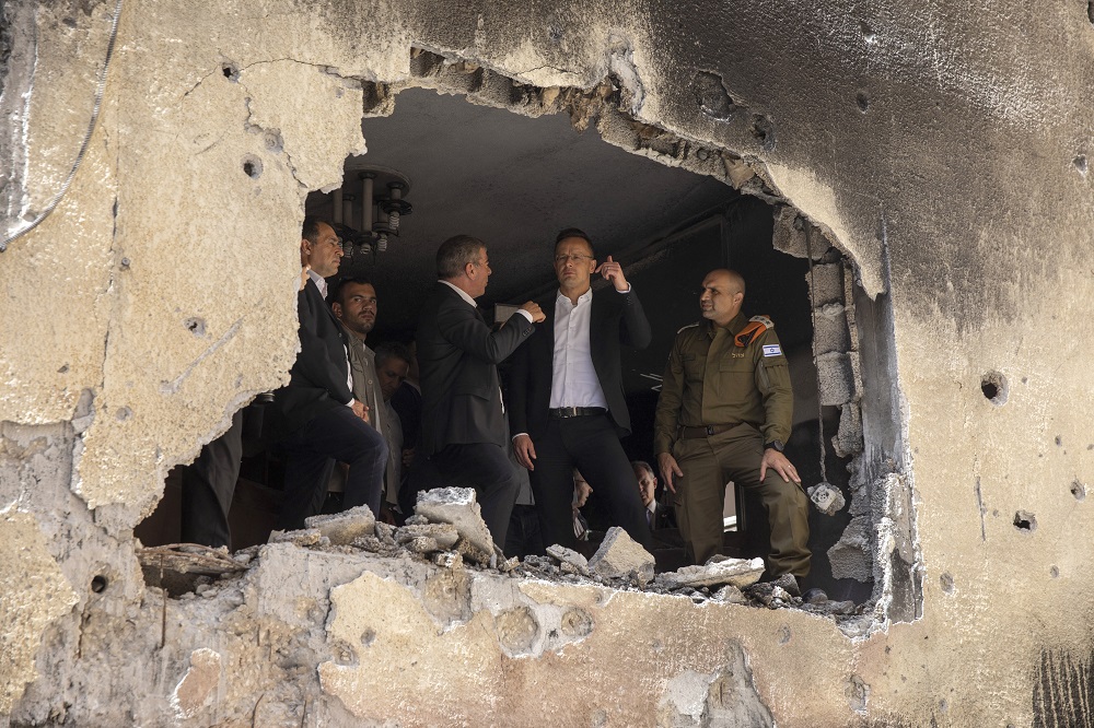 Szijjártó Péter Izraelben