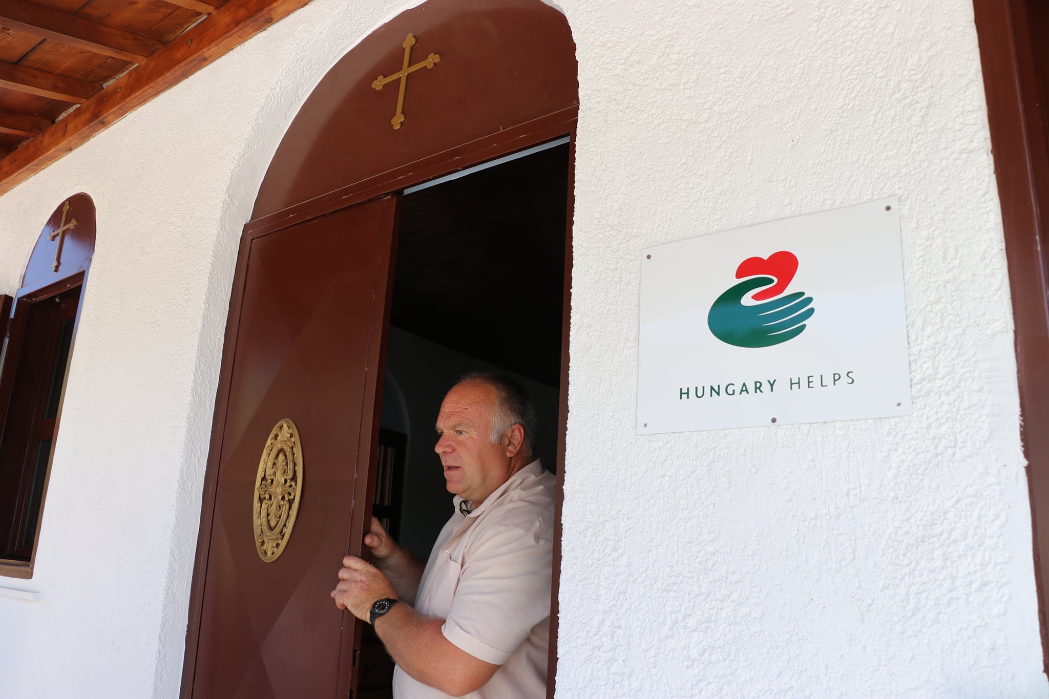 Magyar támogatással felújított kápolnát adtak át Görögországban