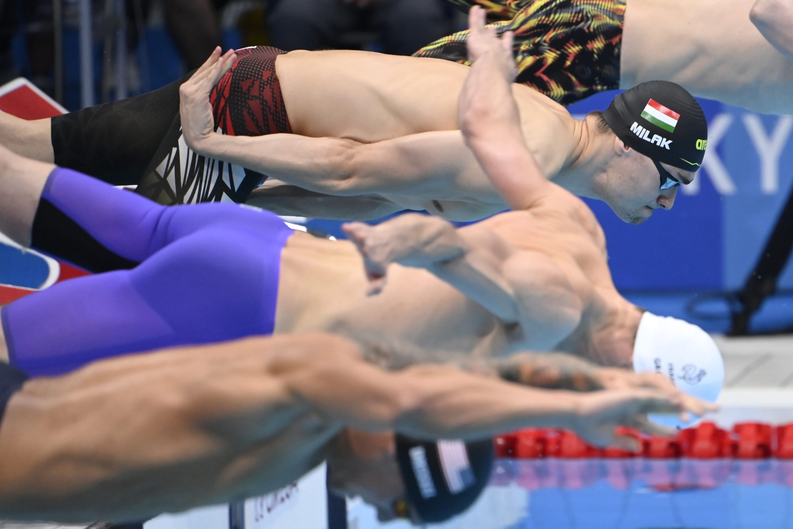 Milák Kristóf 200 méter pillangón toronymagasan a legjobb idővel jutott tovább