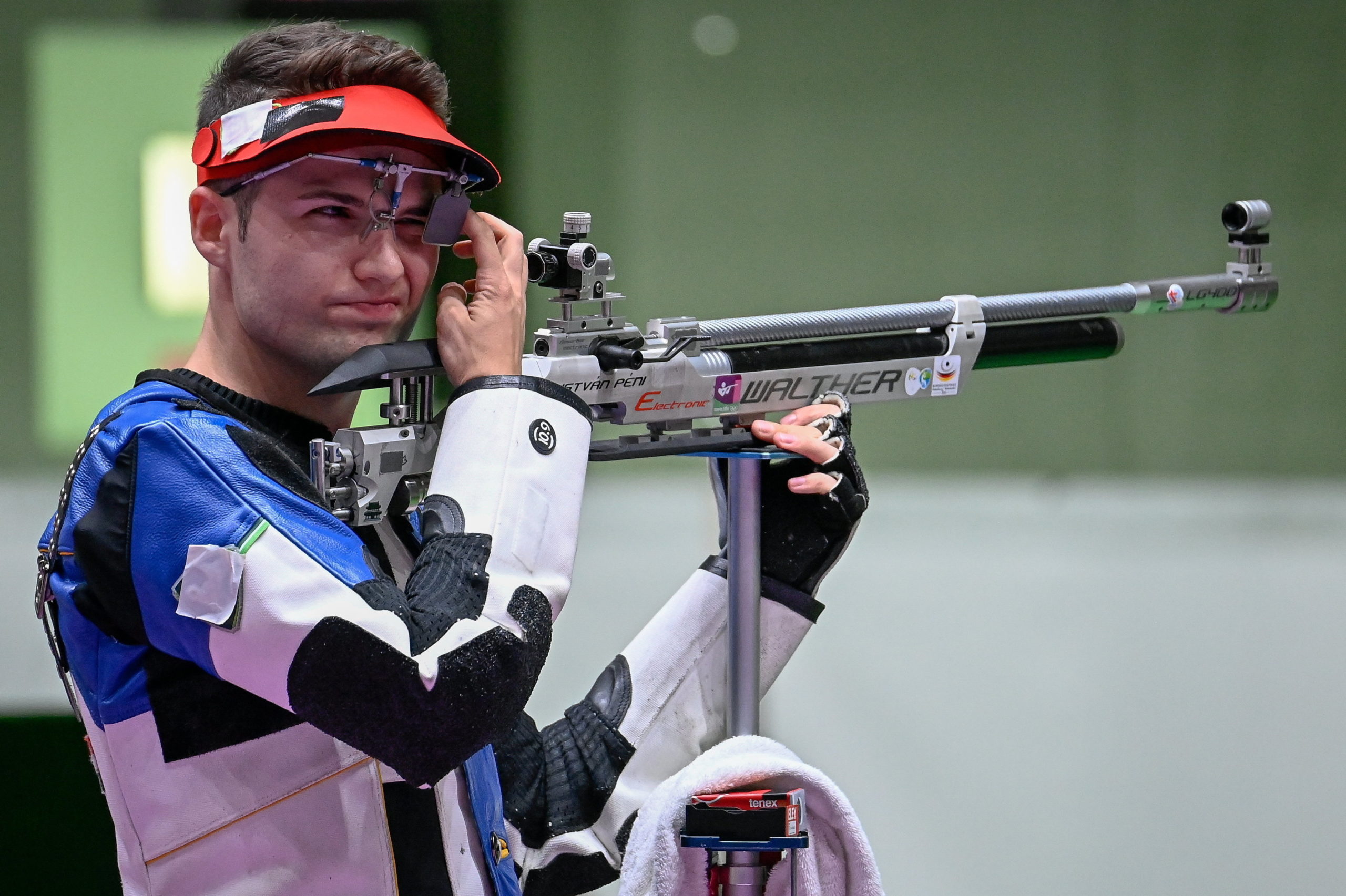 Péni István ötödik a légpuskások versenyében