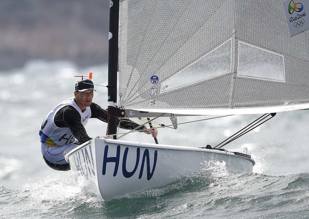 A vitorlázó Berecz Zsombor nyolc futam után is harmadik