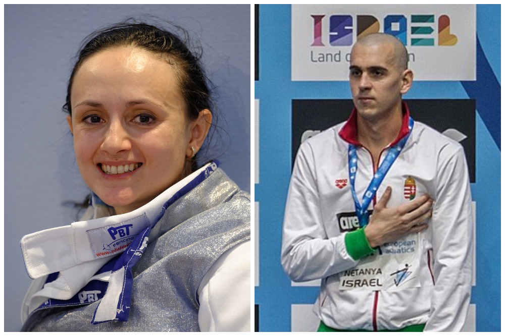 Mohamed Aida és Cseh László viszi a magyar zászlót