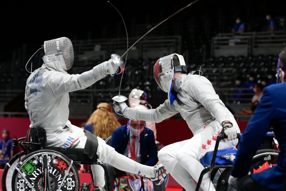 Paralimpiai ezüstérmes lett Osváth Richárd tőrben