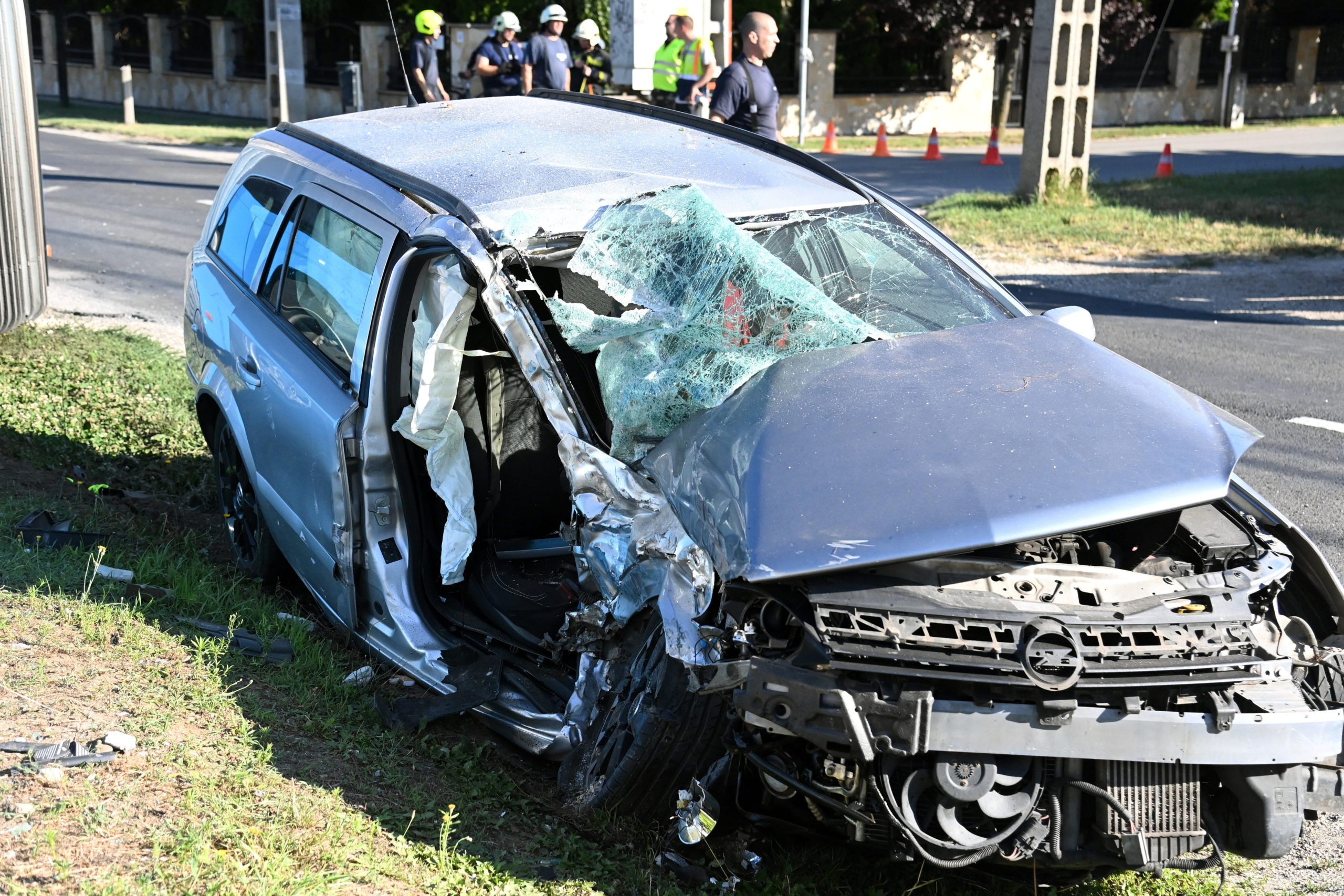 Karambol miatt torlódnak a járművek az M0-s autóúton Gyálnál