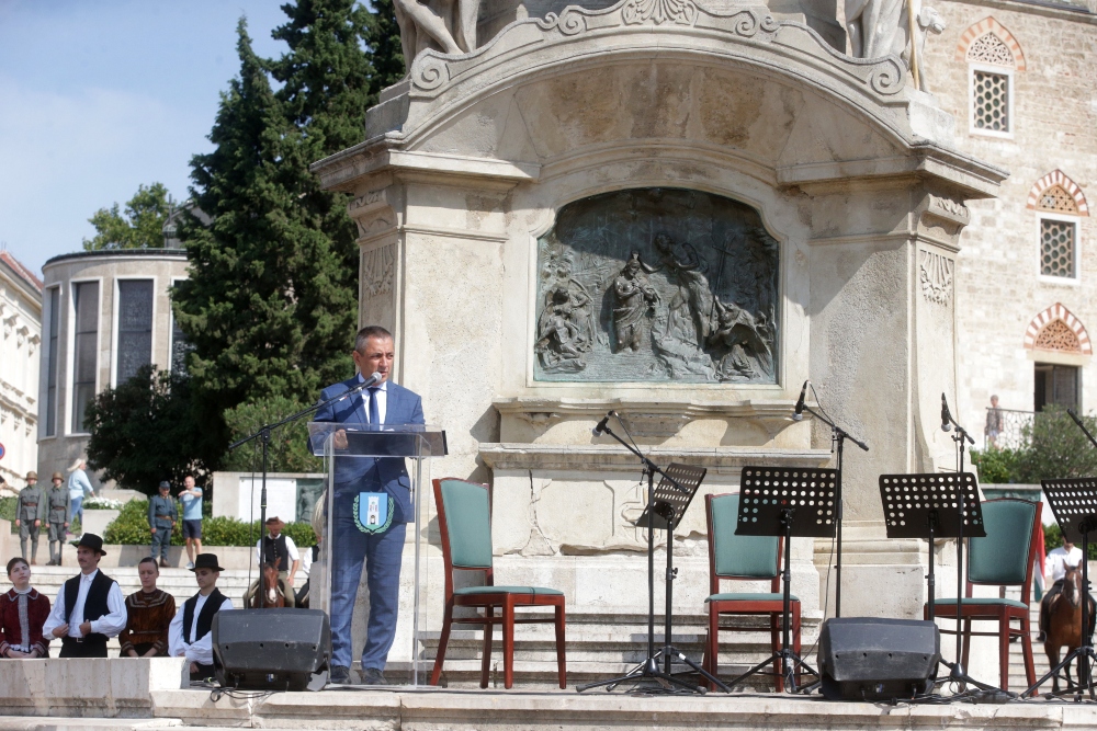 A szerb megszállás alóli felszabadulásra emlékeztek Pécsett