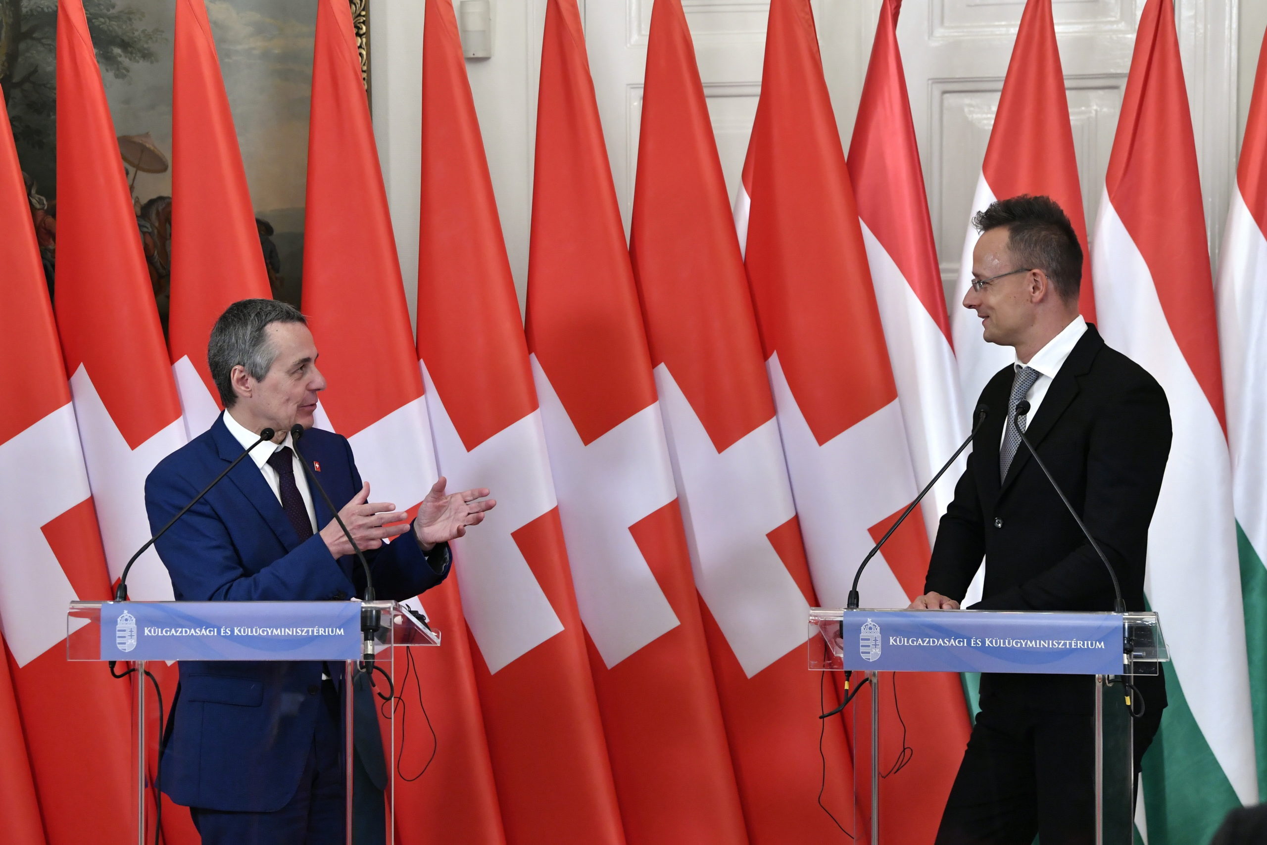 Szijjártó Péter: jó együttműködésre van szükség az EU és Svájc között