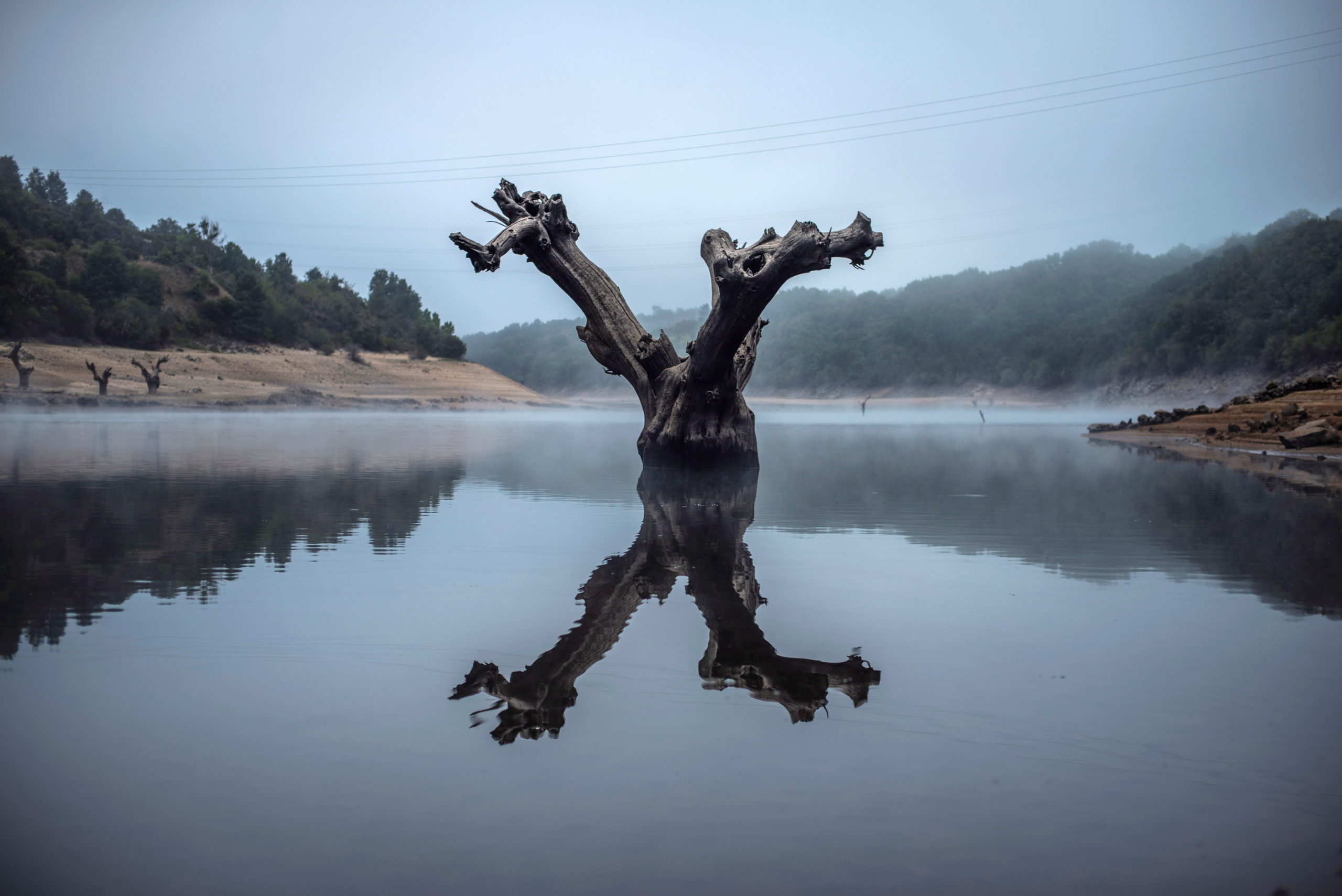 A nap képe: Víztározó Spanyolországban