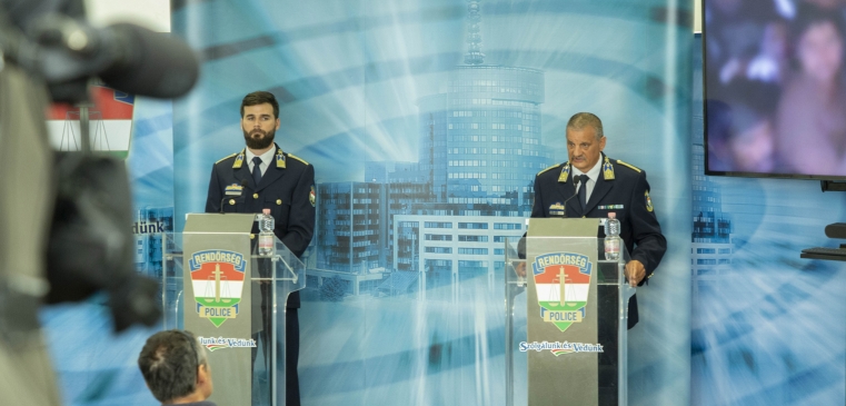 ORFK: nagy migrációs nyomás alatt áll az ország déli határa