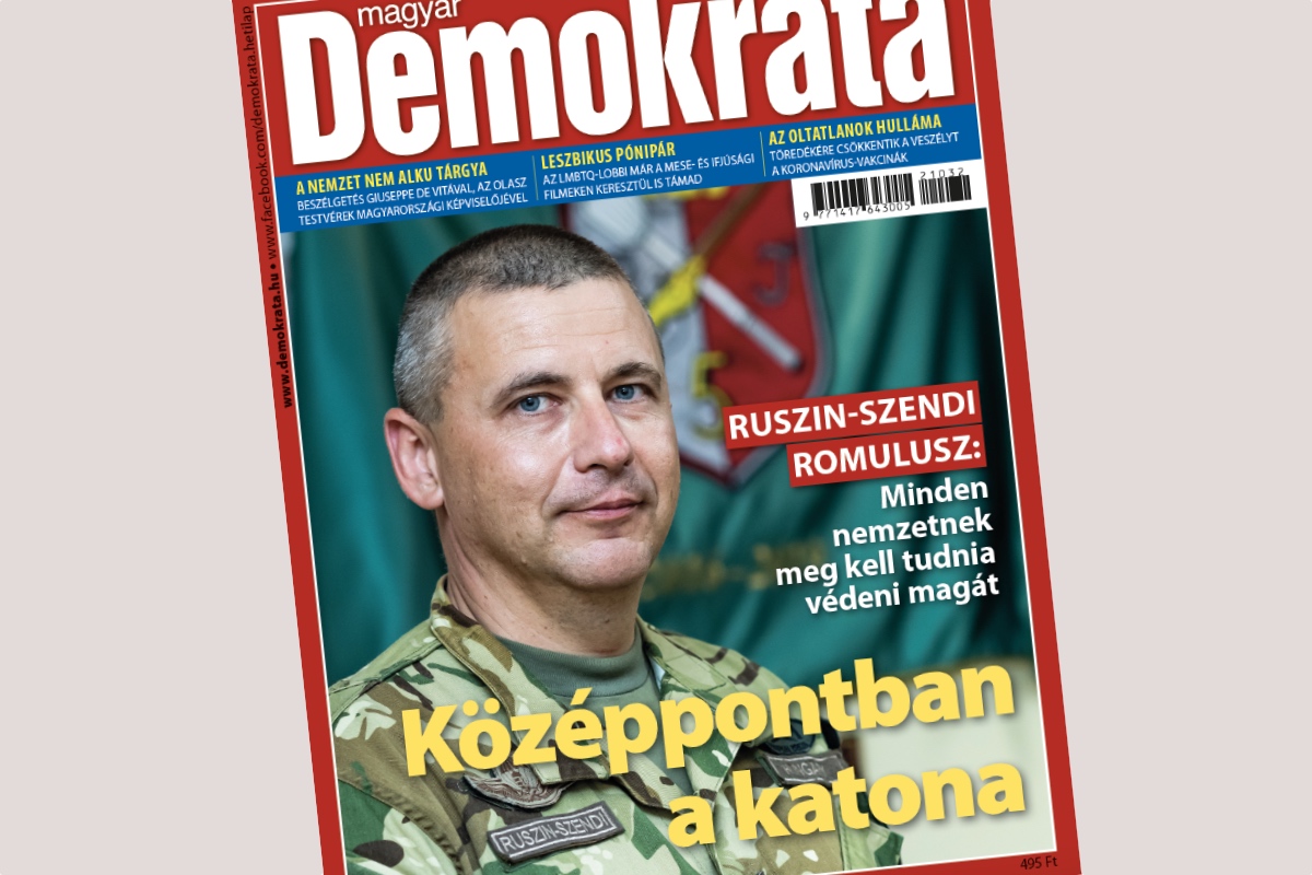 Középpontban a katona